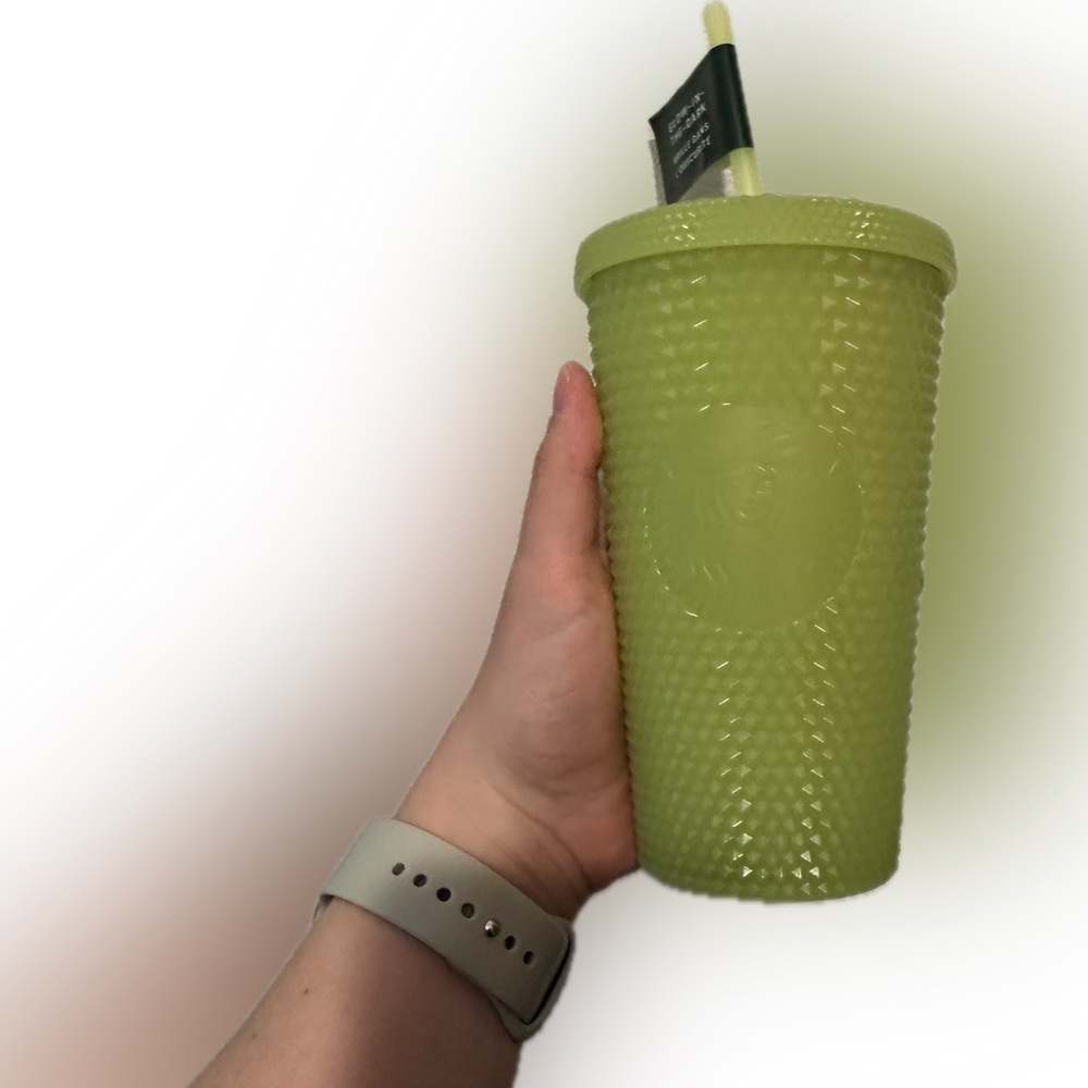 Starbucks Green Glow in the Dark Studded Tumbler Grande size